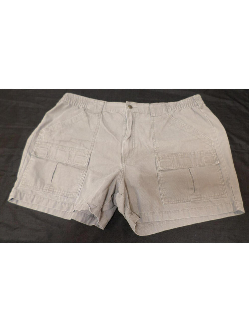 EUC DESIGNER THE REDHEAD BRAND CO 100% COTTON CAUSAL HIKING GRAY SHORTS SIZE 42